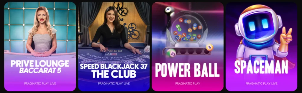 Tables de blackjack en direct chez Golden Panda
